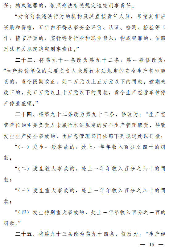 重磅！新《安全生產(chǎn)法》2021年9月1號(hào)正式施行！ 
